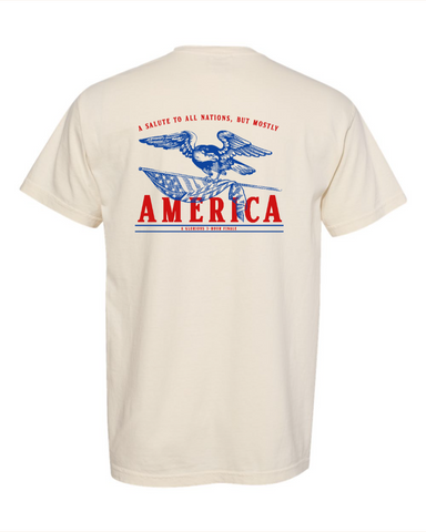 But Mostly America T-Shirt - 100% Cotton