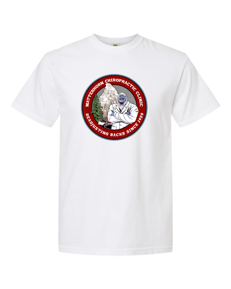 Matterhorn Chiropractic Clinic T-Shirt - 100% Cotton
