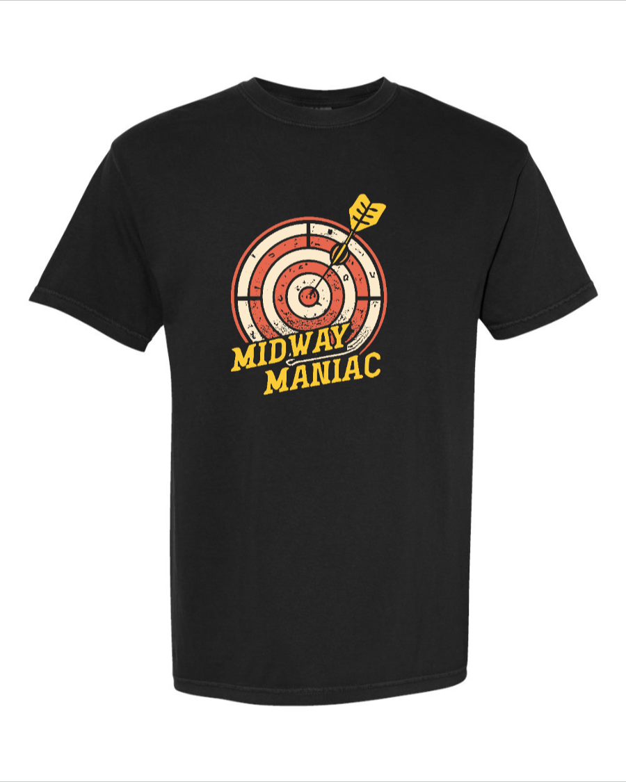 Midway Maniac T-Shirt - 100% Cotton