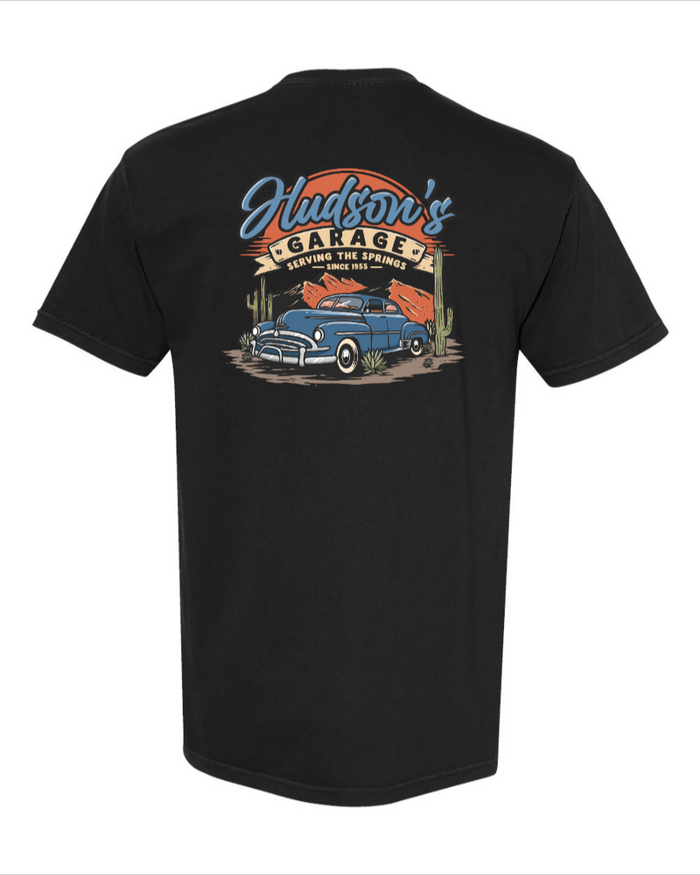 Hudson's Garage - 100% Cotton