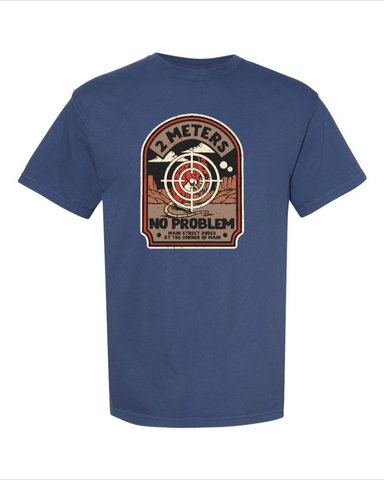 2 Meters - No Problem 100% Cotton T-Shirt