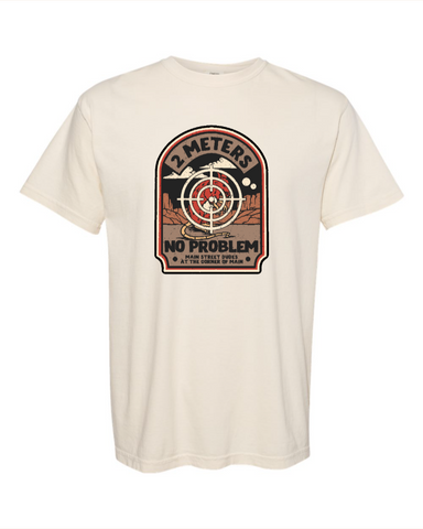 2 Meters - No Problem 100% Cotton T-Shirt