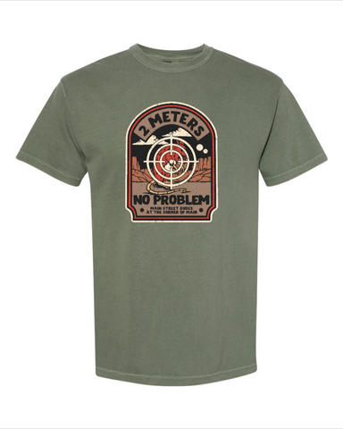 2 Meters - No Problem 100% Cotton T-Shirt