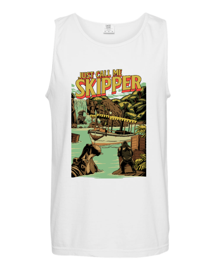 Just Call Me Skipper Tank Top