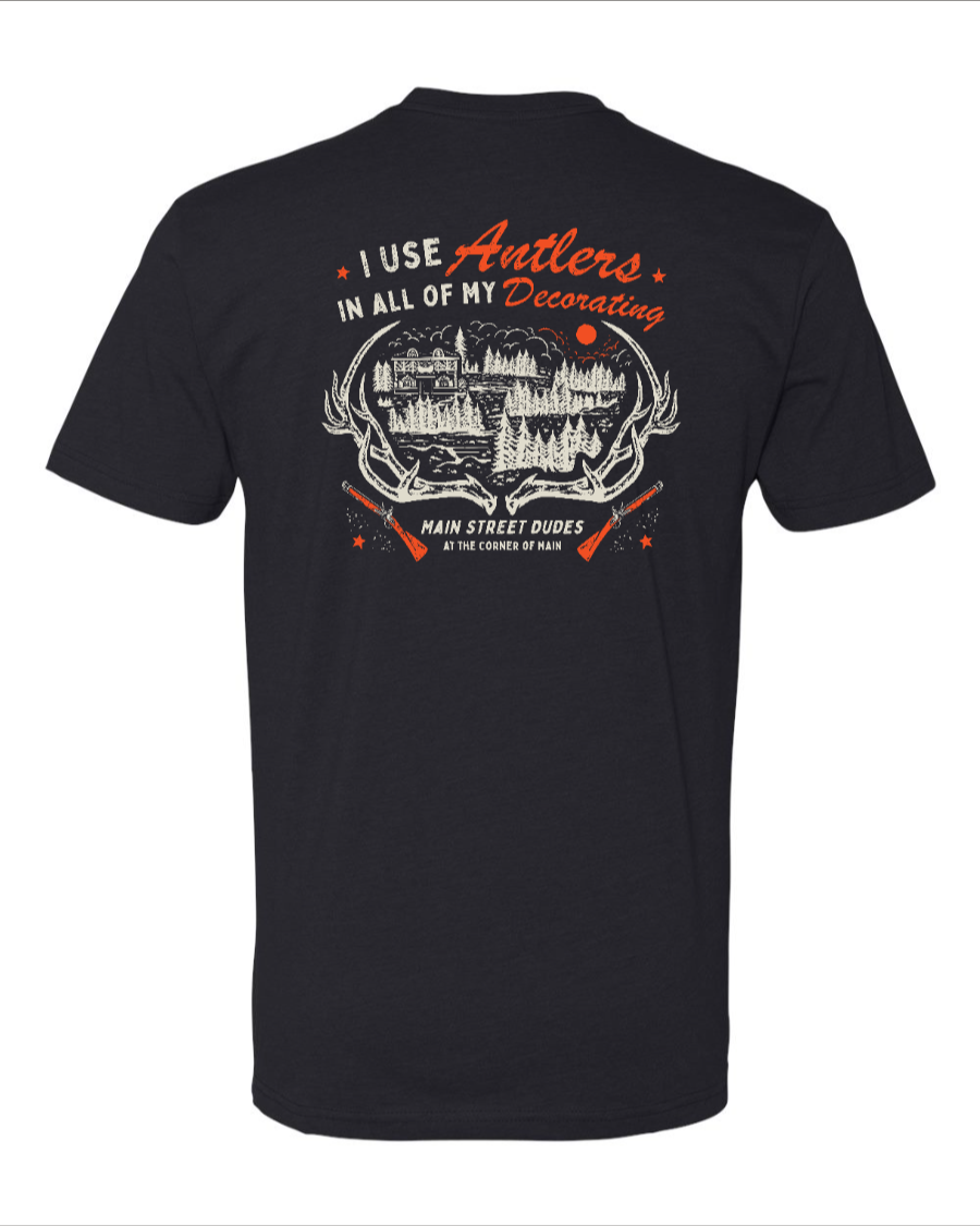 Gaston I Use Antlers - Next Level T-Shirt