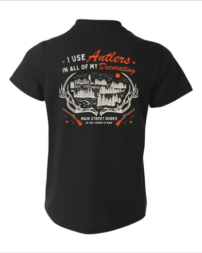 Gaston I Use Antlers - YOUTH T-Shirt