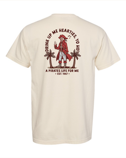 A Pirates Coffee Life T-Shirt - 100% Cotton
