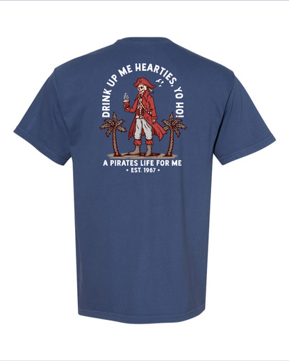A Pirates Coffee Life T-Shirt - 100% Cotton
