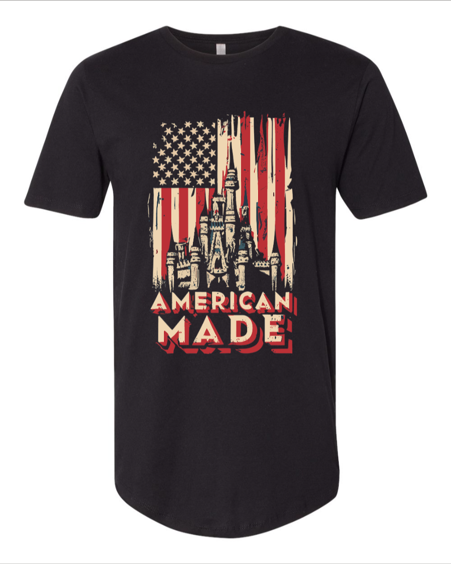 American Made - Long Body T-Shirt