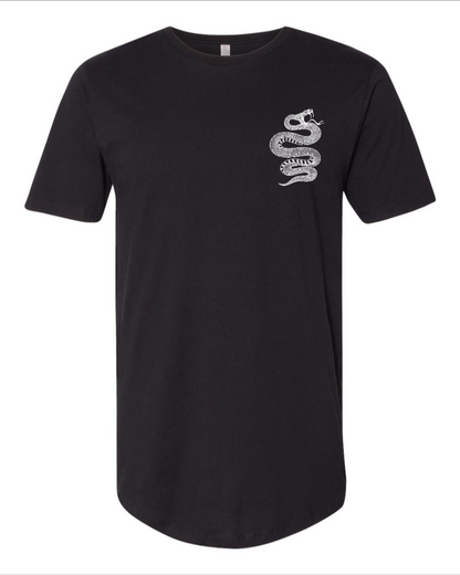Snake in My Boot - Long Body T-Shirt