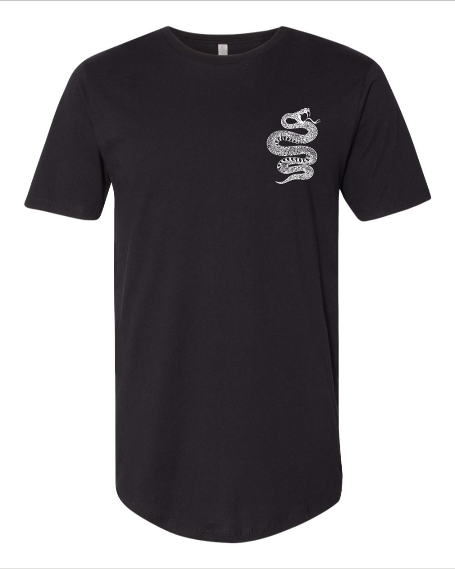 Snake in My Boot - Long Body T-Shirt