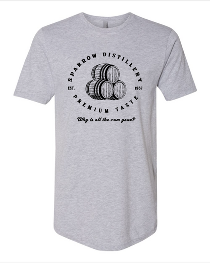 Sparrow Distillery - Long Body T-Shirt