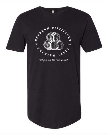 Sparrow Distillery - Long Body T-Shirt