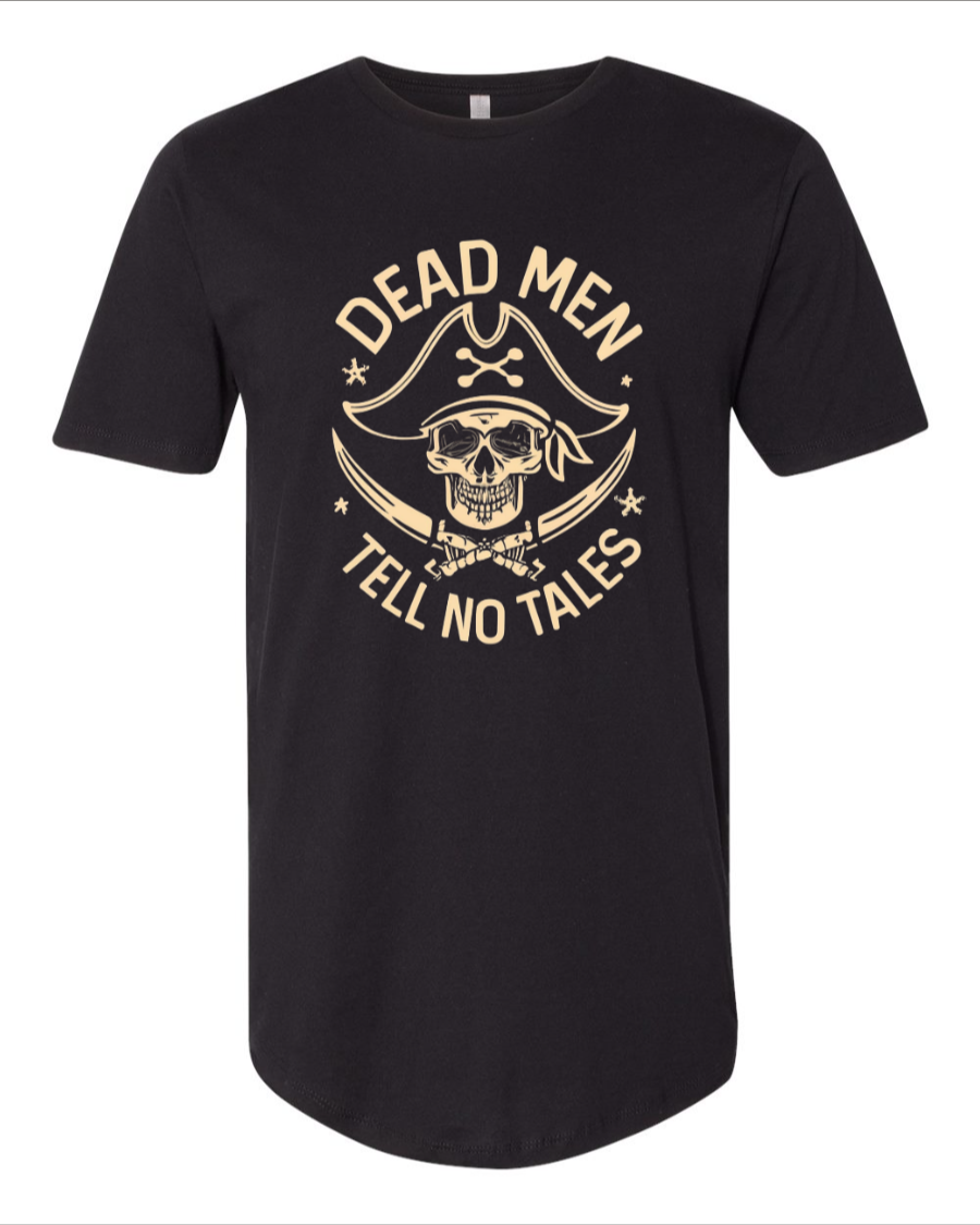Dead Men Tell No Tales - Long Body T-Shirt
