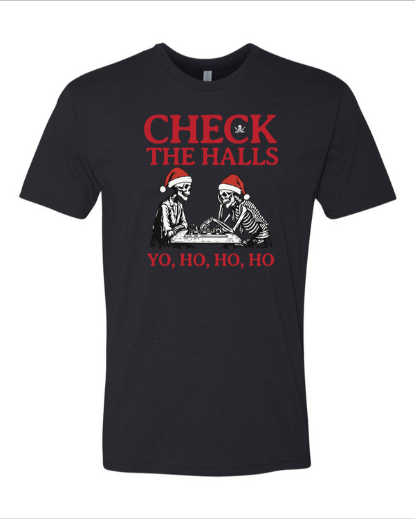 Black Corner of Main Halls - Next Level T-Shirt with front design, casual fit, soft fabric, and classic crew neckline.