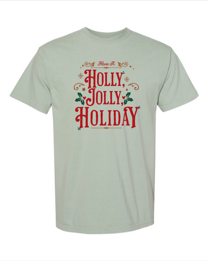 Holly, Jolly Holiday - 100% Cotton