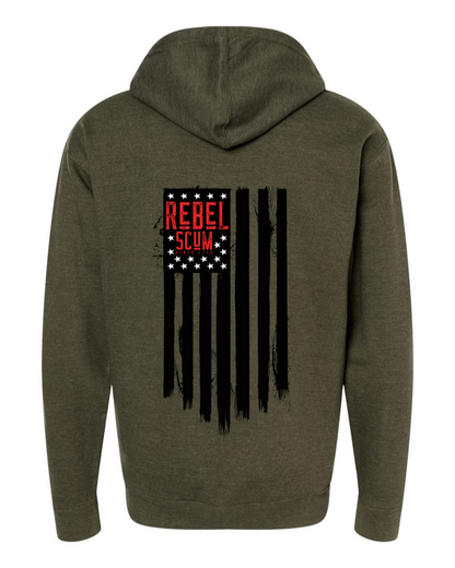 Rebel Scum Mid-weight Full-Zip Hoodie