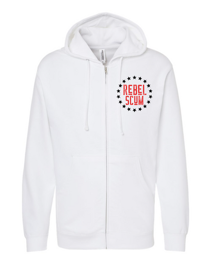 Rebel Scum Mid-weight Full-Zip Hoodie