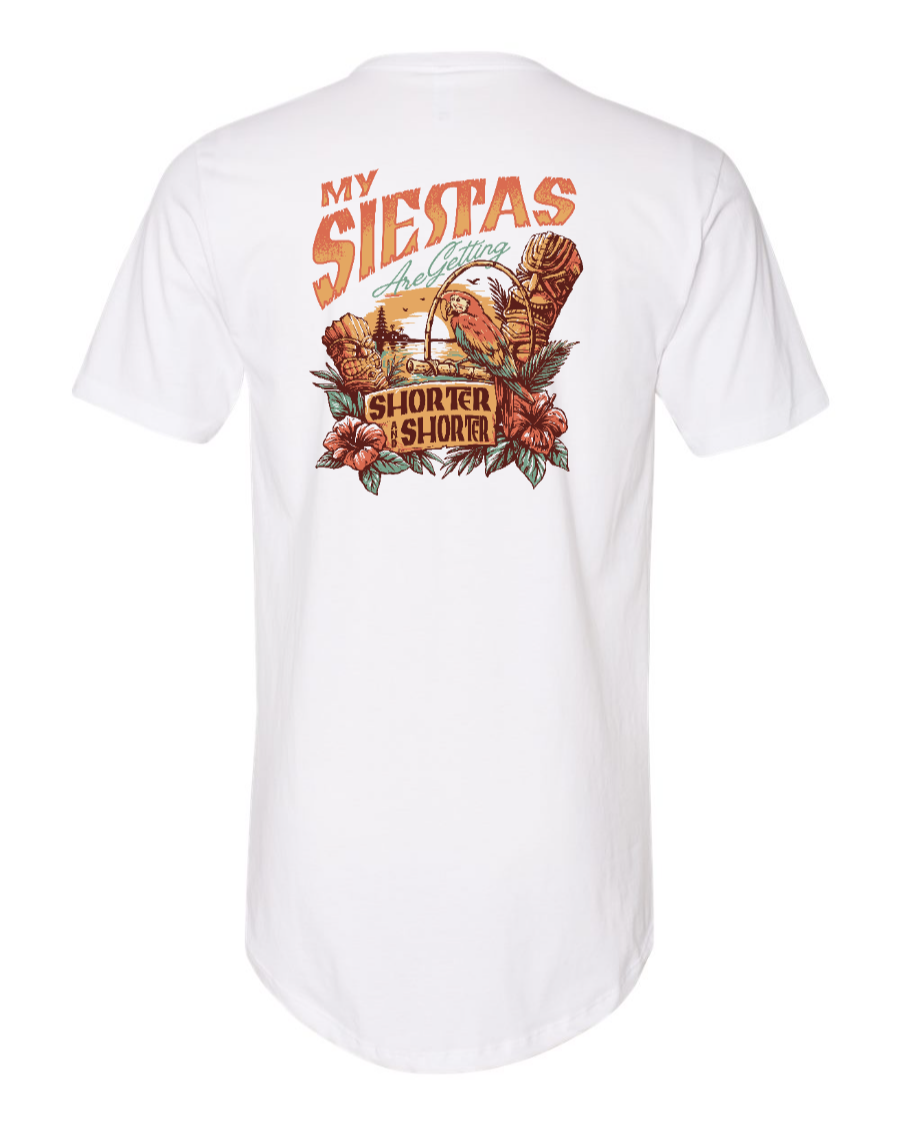 My Siestas - Tiki Room - Long Body T-Shirt