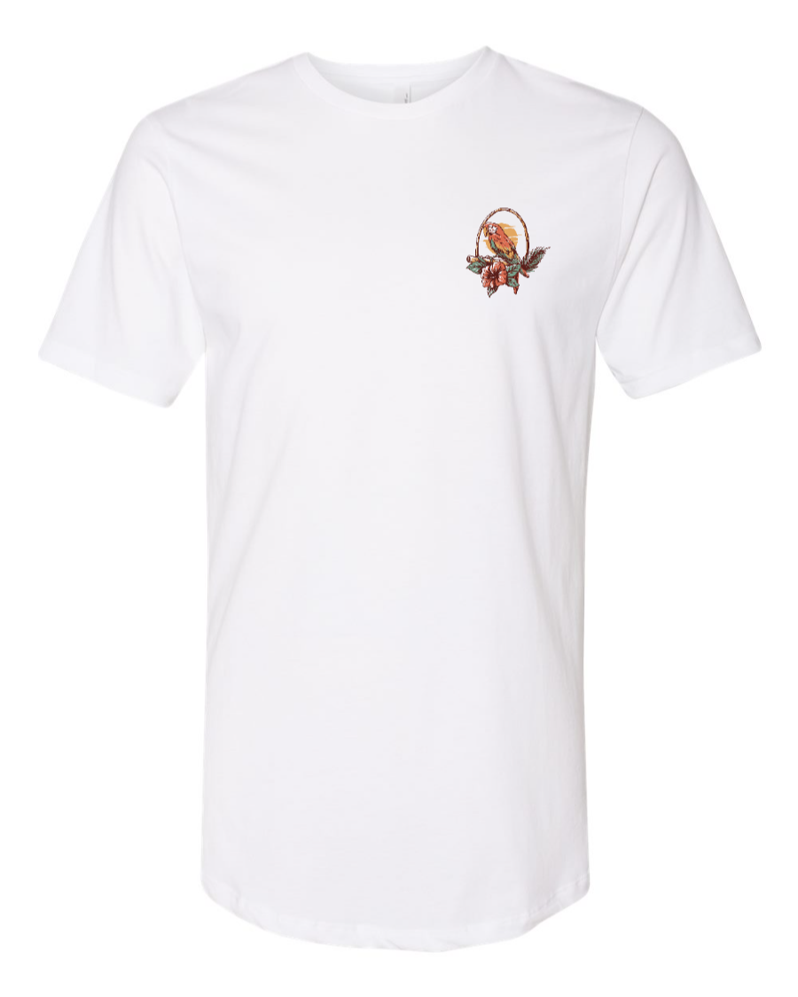 My Siestas - Tiki Room - Long Body T-Shirt