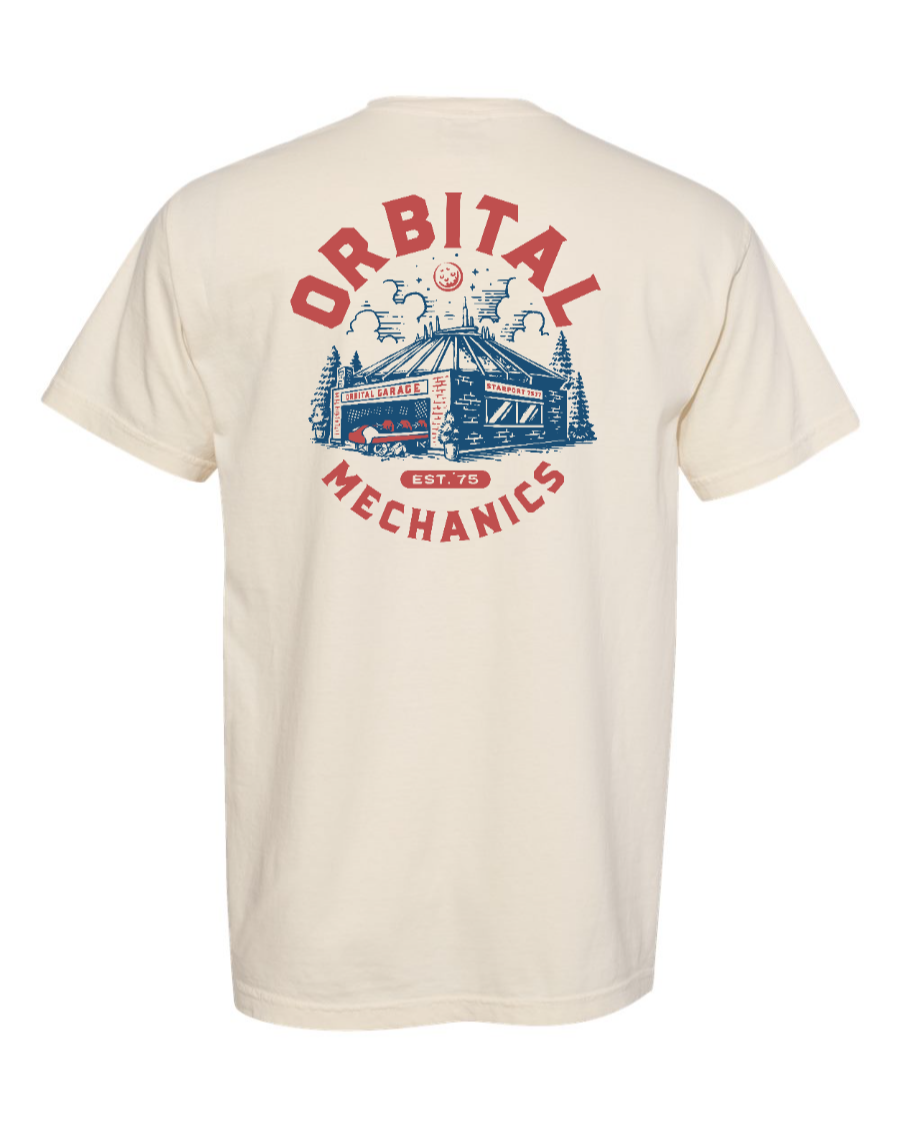 Orbital Mechanics (Space Mountain) - 100% Cotton