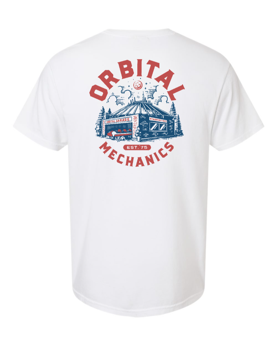 Orbital Mechanics (Space Mountain) - 100% Cotton
