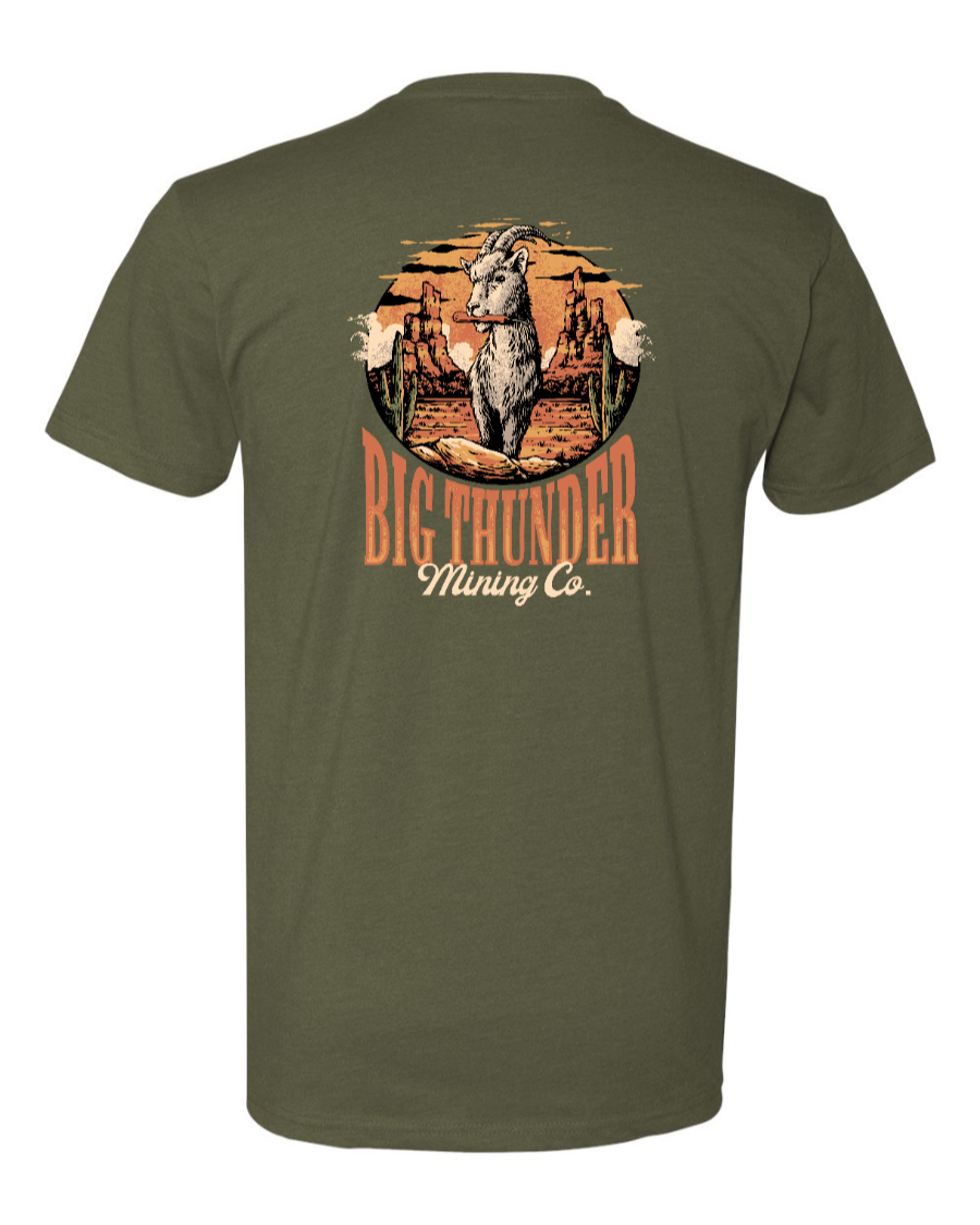 Big Thunder Mining Goat - Next Level Shirt