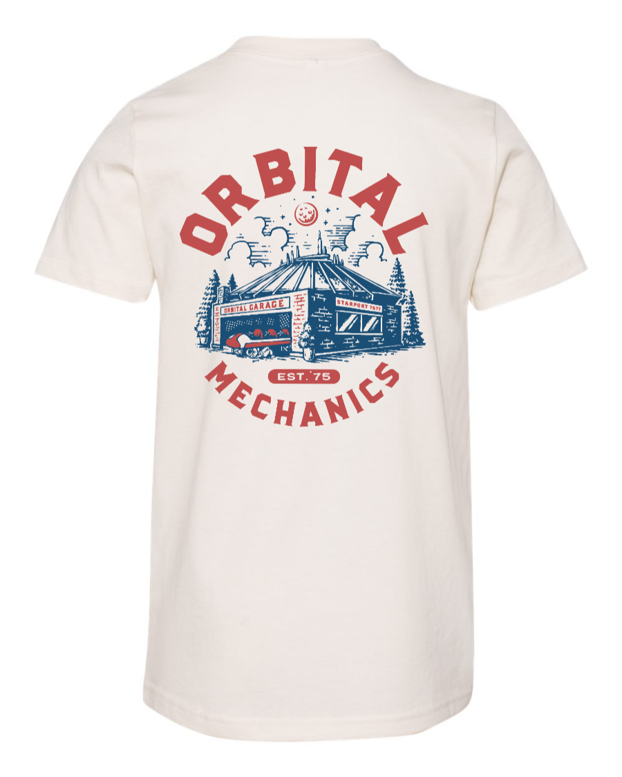 Orbital Mechanics (Space Mountain) - Youth T-Shirt