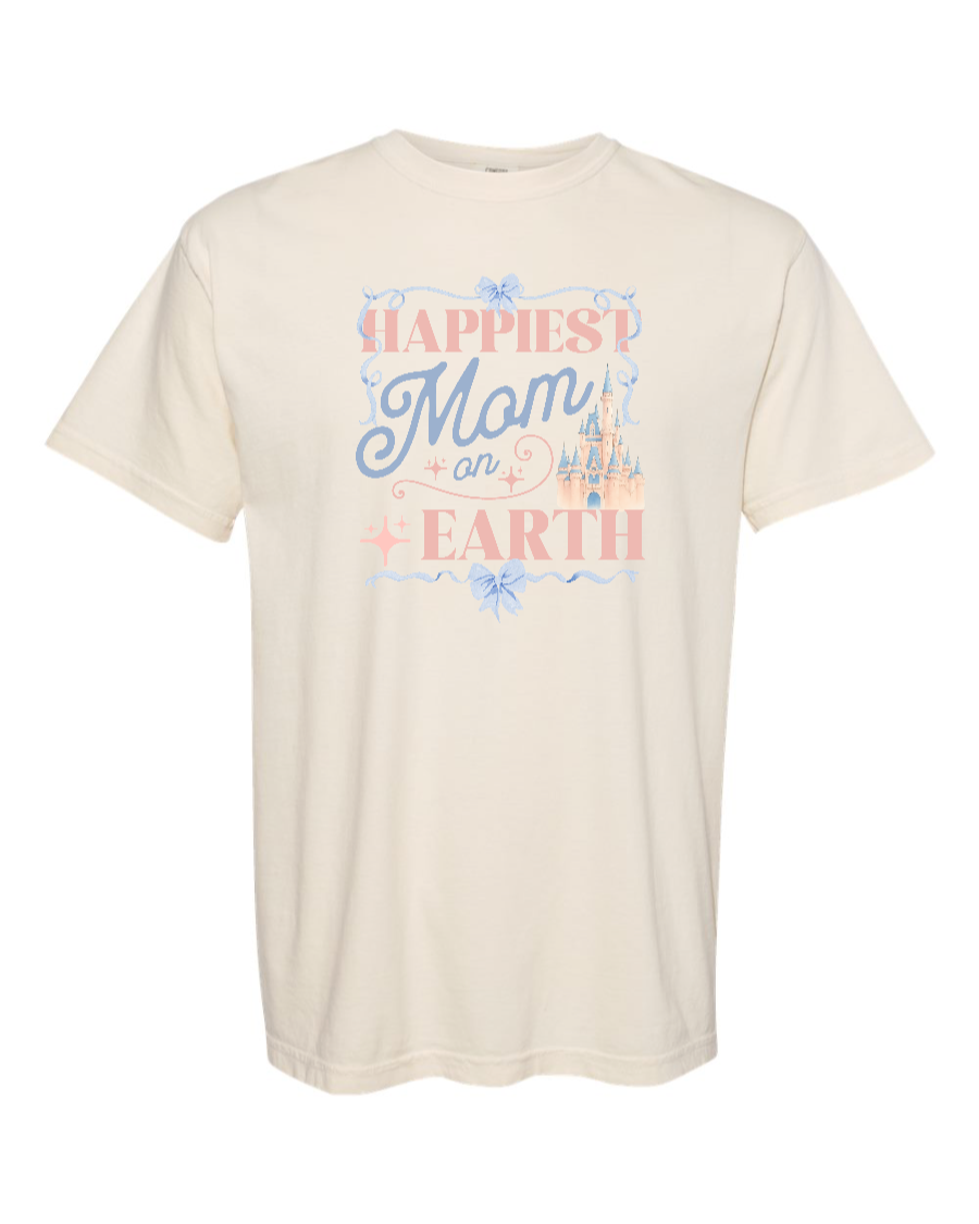 Happiest Mom on Earth - 100% Cotton Comfort Colors