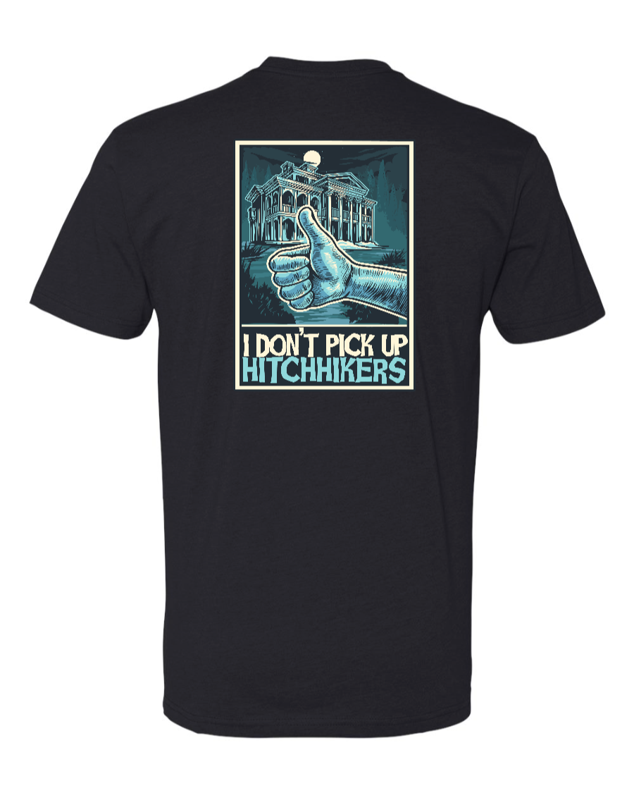 Haunted Mansion Hitchhiking Ghosts Next Level T-Shirt