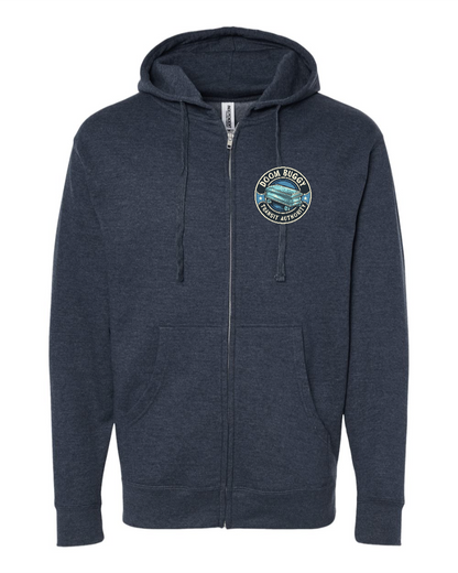 Haunted Mansion Hitchhikers Full Zip Hoodie