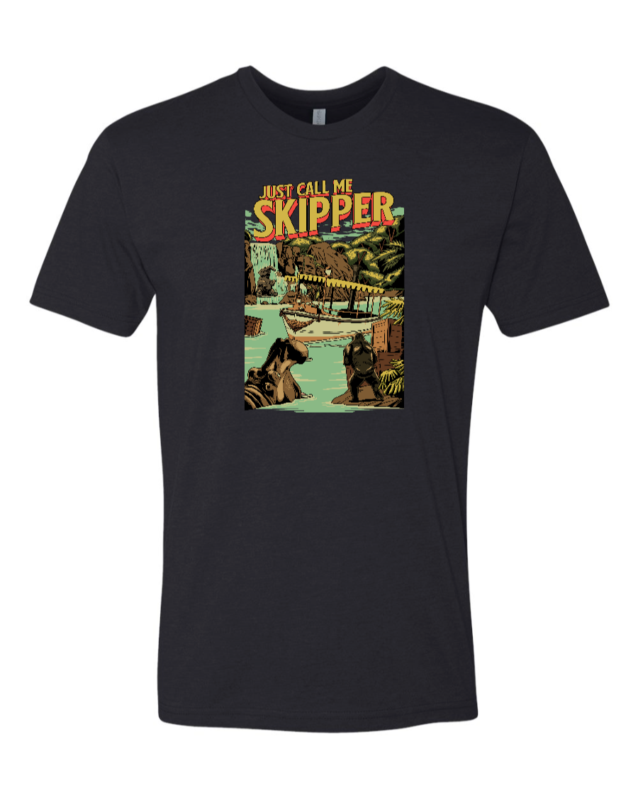 Call Me Skipper Jungle Cruise Next Level T-Shirt