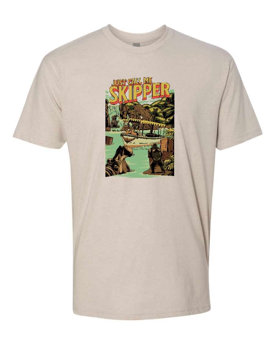 Call Me Skipper Jungle Cruise Next Level T-Shirt