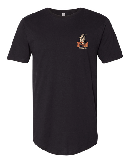 Big Thunder Mining Goat - Long Body T-Shirt