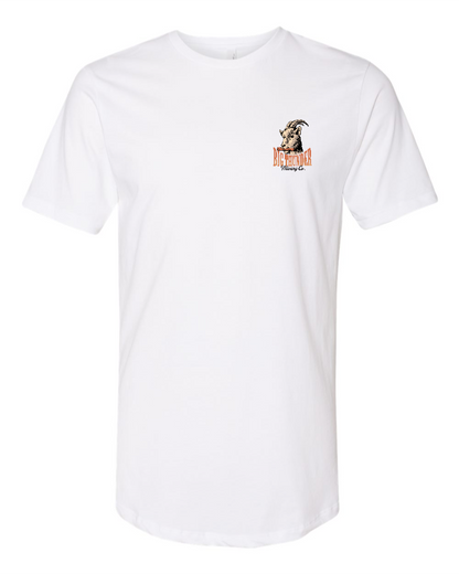 Big Thunder Mining Goat - Long Body T-Shirt