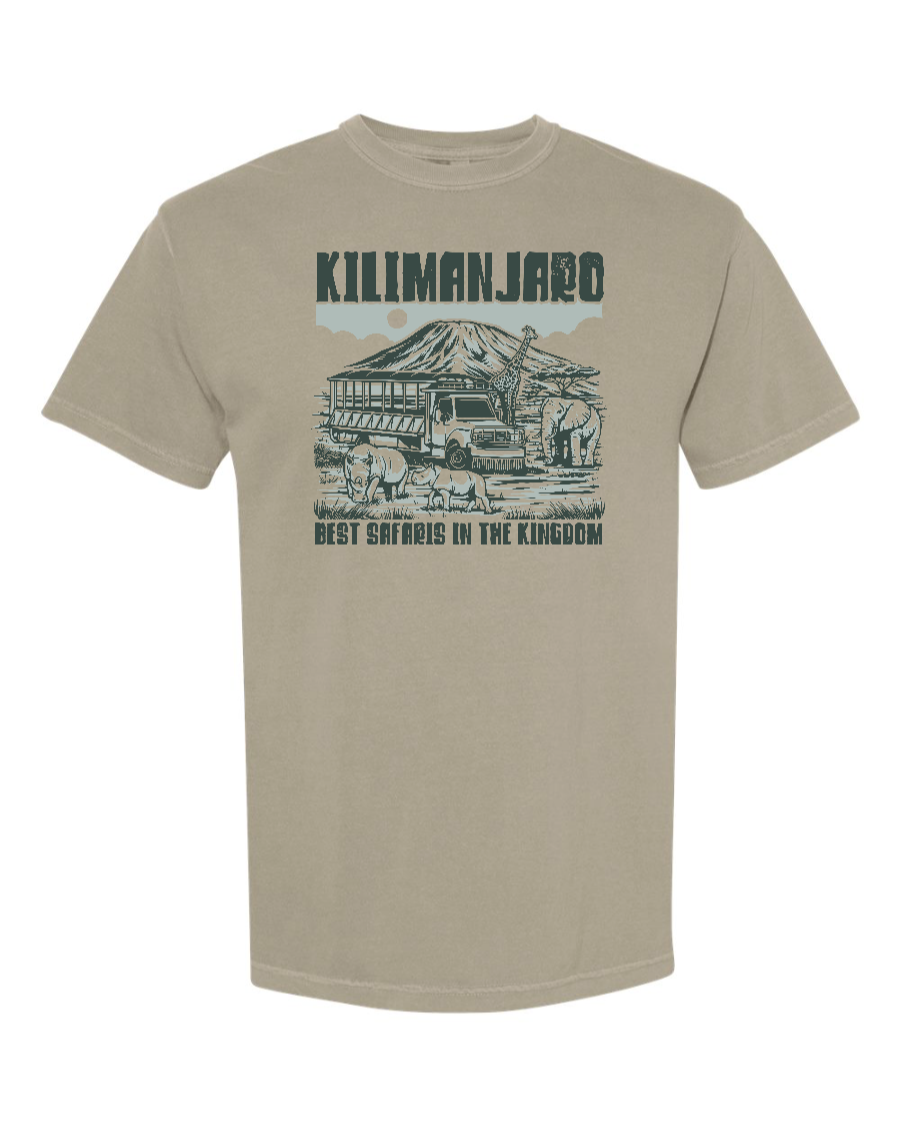 Kilimanjaro Best Safaris in the Kingdom T-Shirt - 100% Cotton
