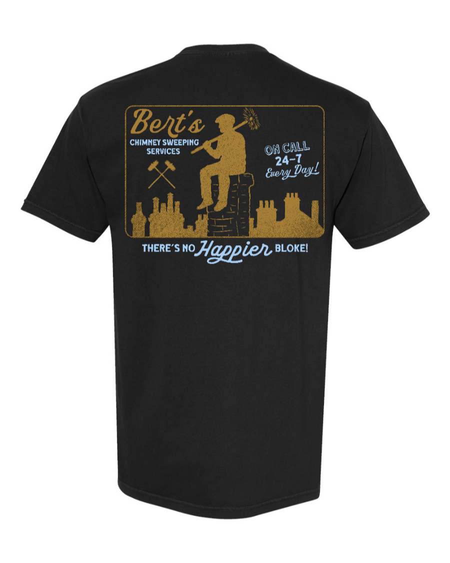 Bert's Chimney Services - 100% Cotton
