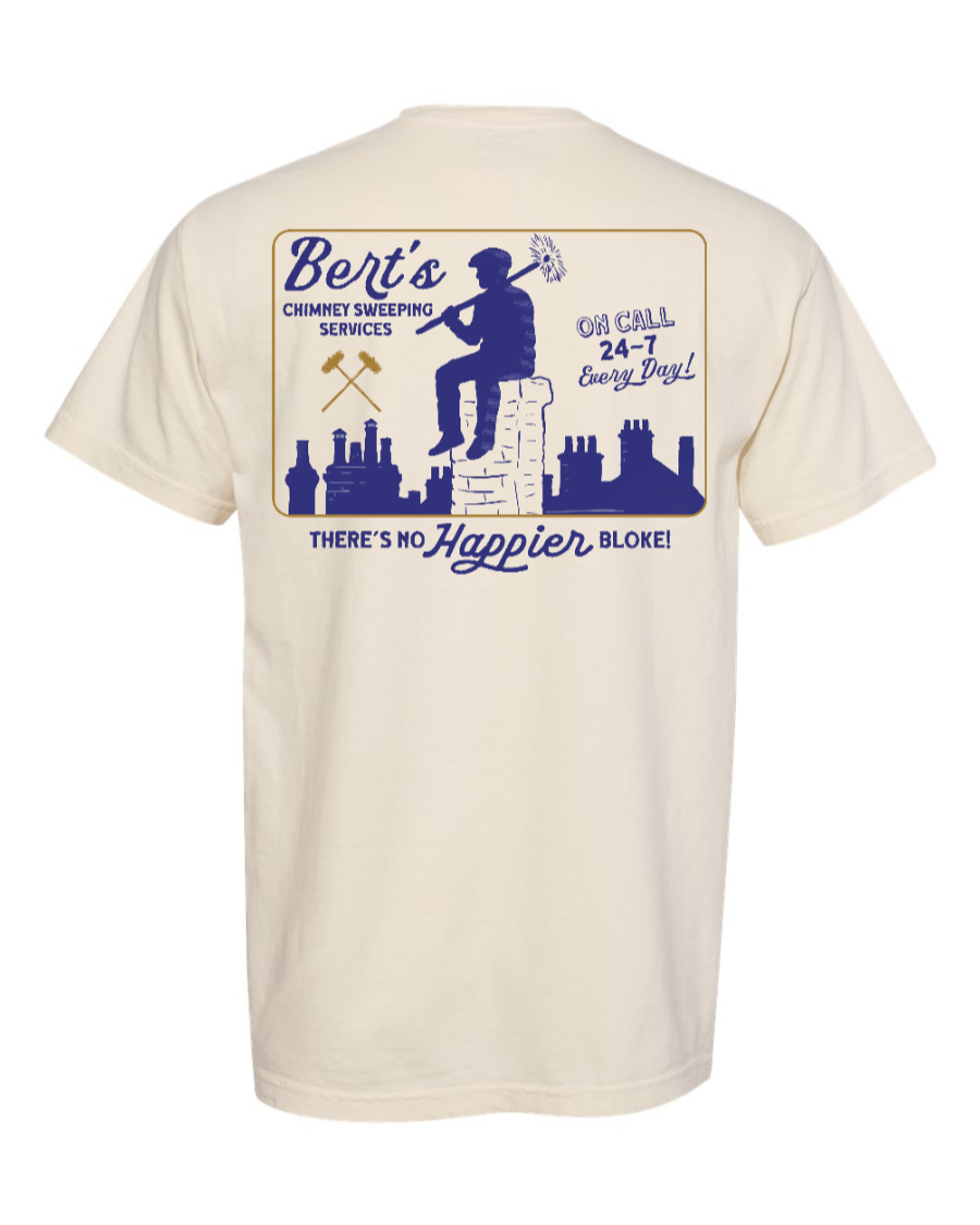 Bert's Chimney Services - 100% Cotton