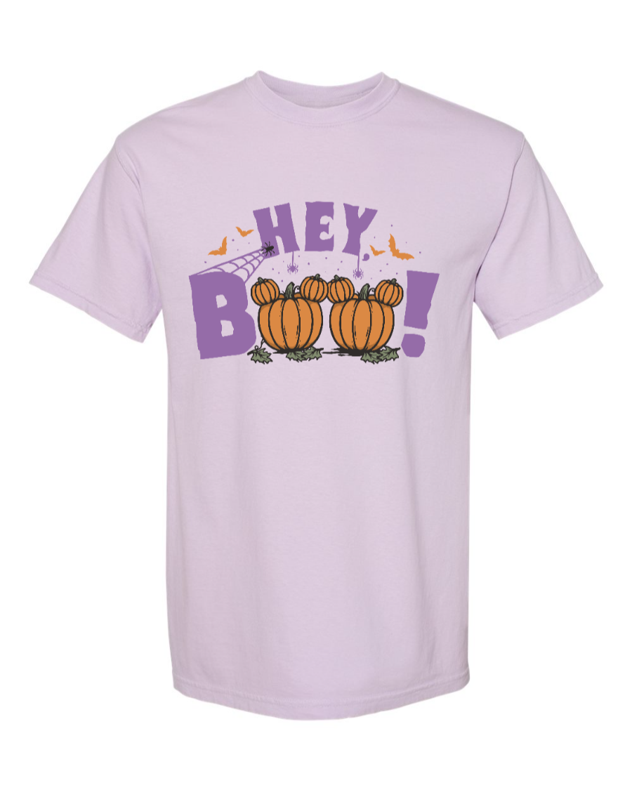 Hey Boo! - 100% Cotton Tee