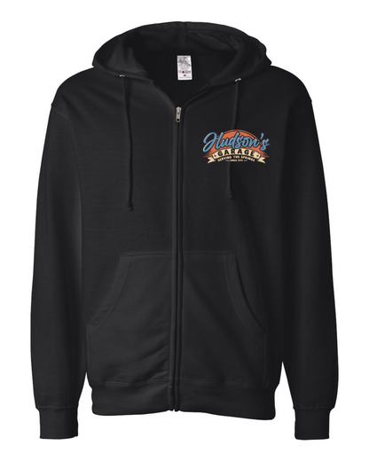 Hudson's Garage Mid-weight Full-Zip Hoodie
