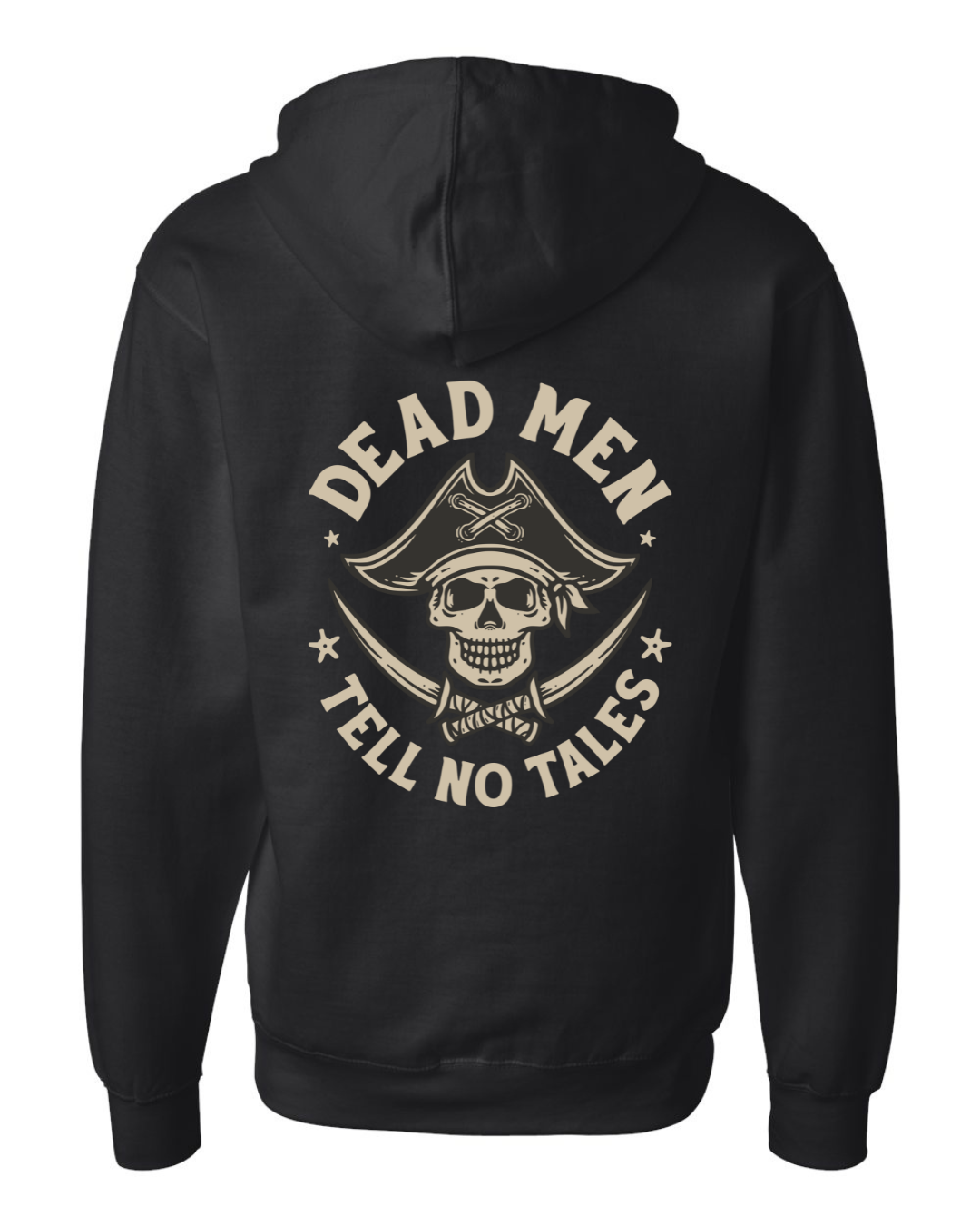 Dead Men Tell No Tales Mid-weight Full-Zip Hoodie