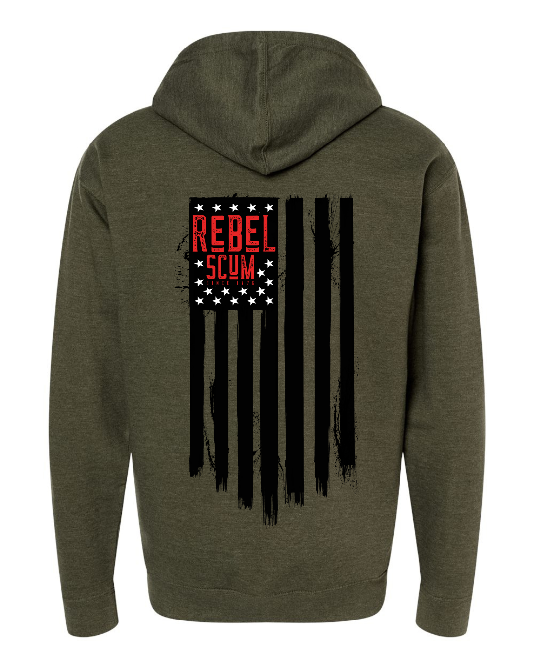 Rebel Scum Mid-weight Full-Zip Hoodie