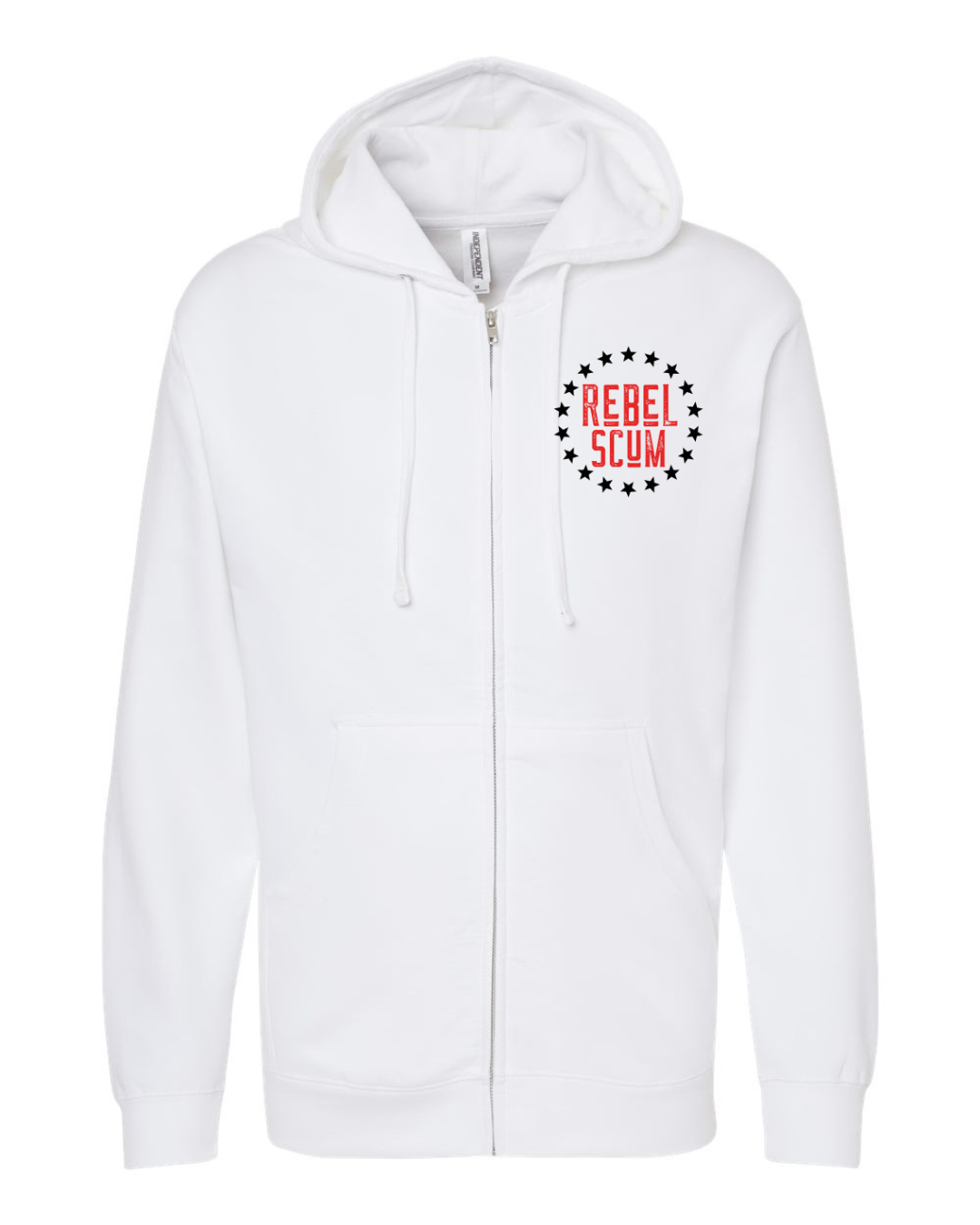 Rebel Scum Mid-weight Full-Zip Hoodie
