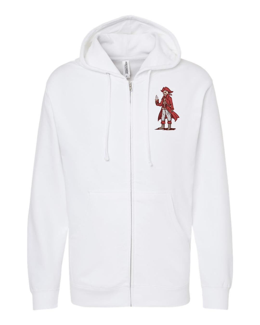 A Pirates Coffee Life Mid-weight Full-Zip Hoodie