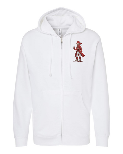 A Pirates Coffee Life Mid-weight Full-Zip Hoodie
