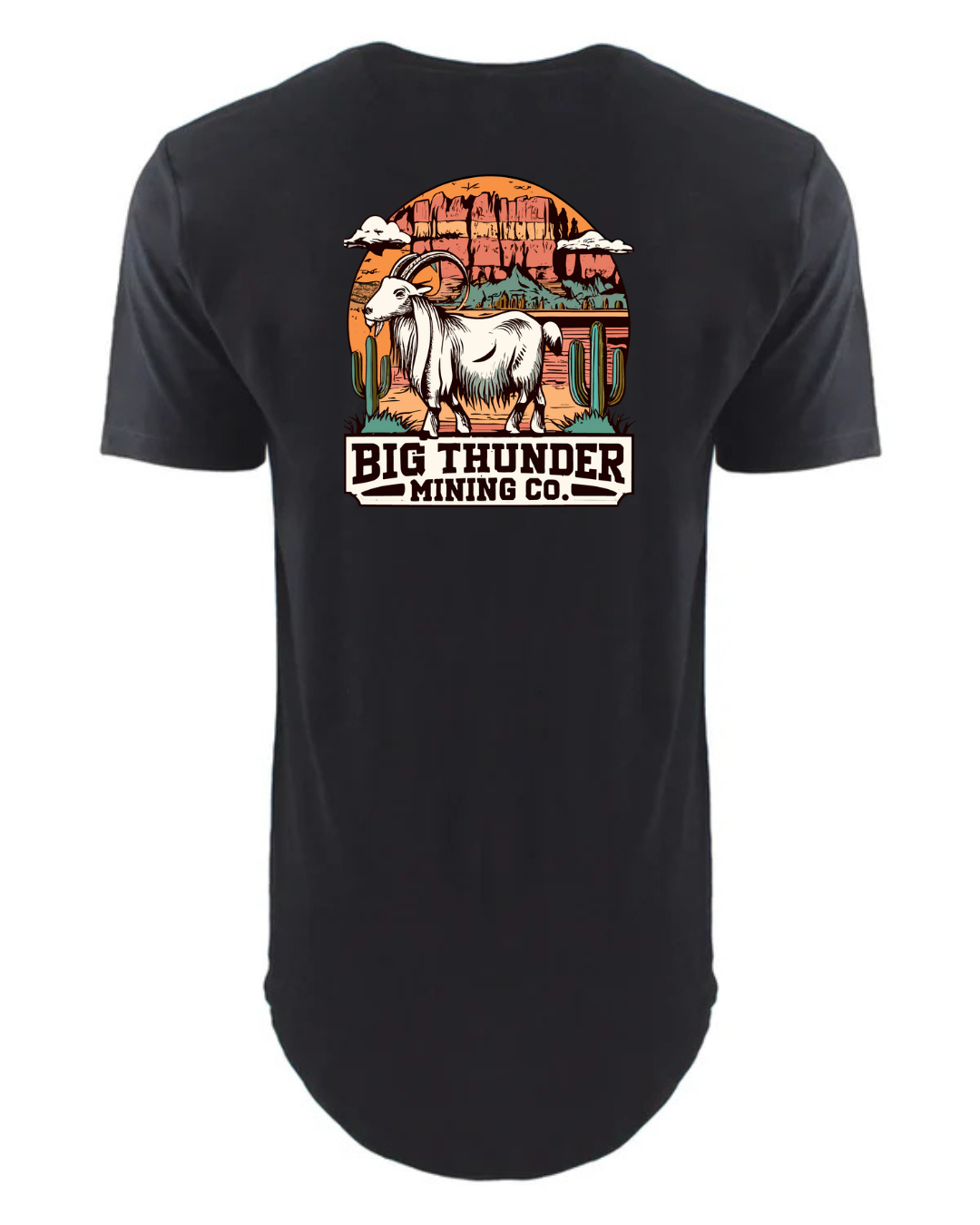 Big Thunder Mining Co - Long Body T-Shirt
