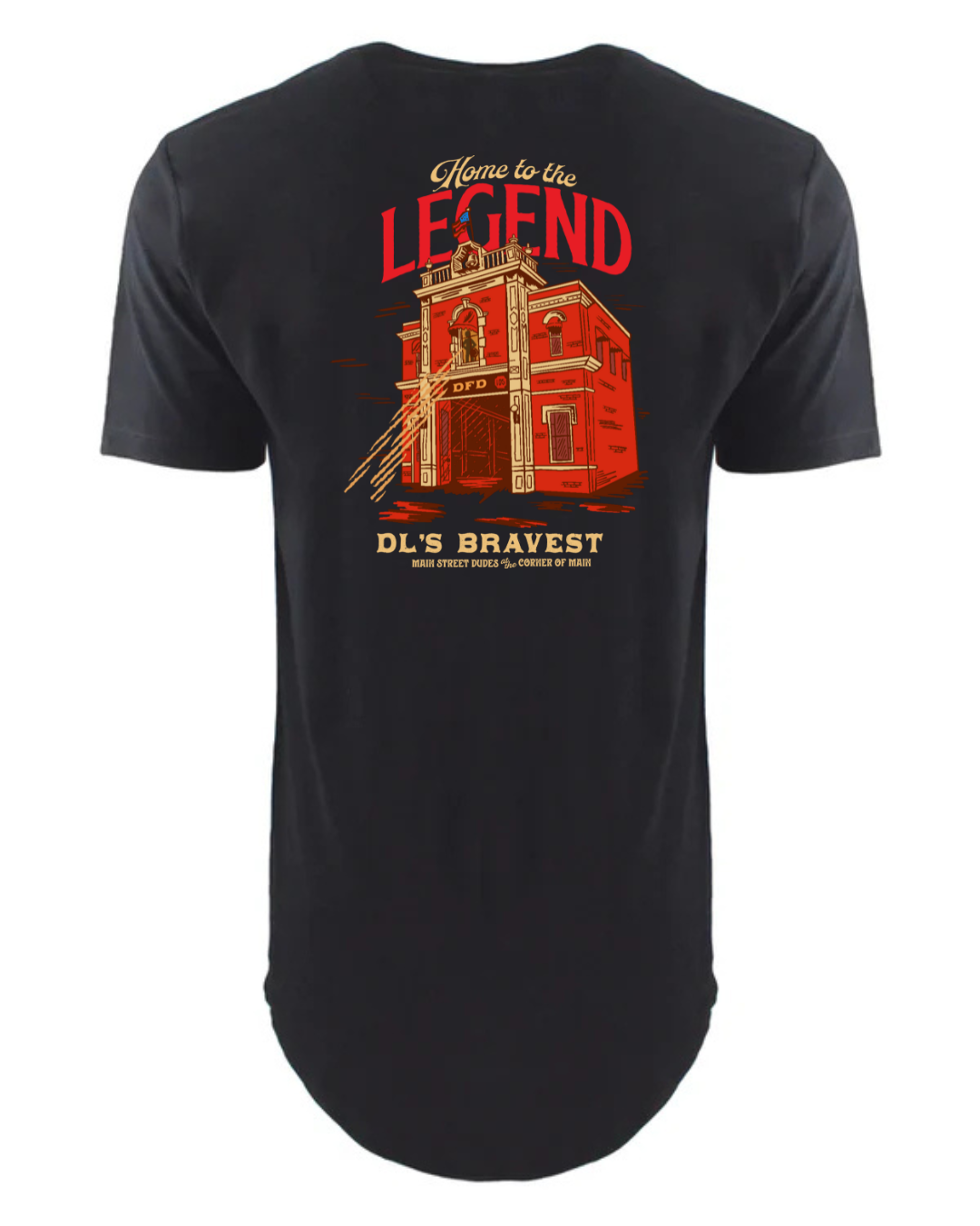 Home to the Legend Long Body T-Shirt