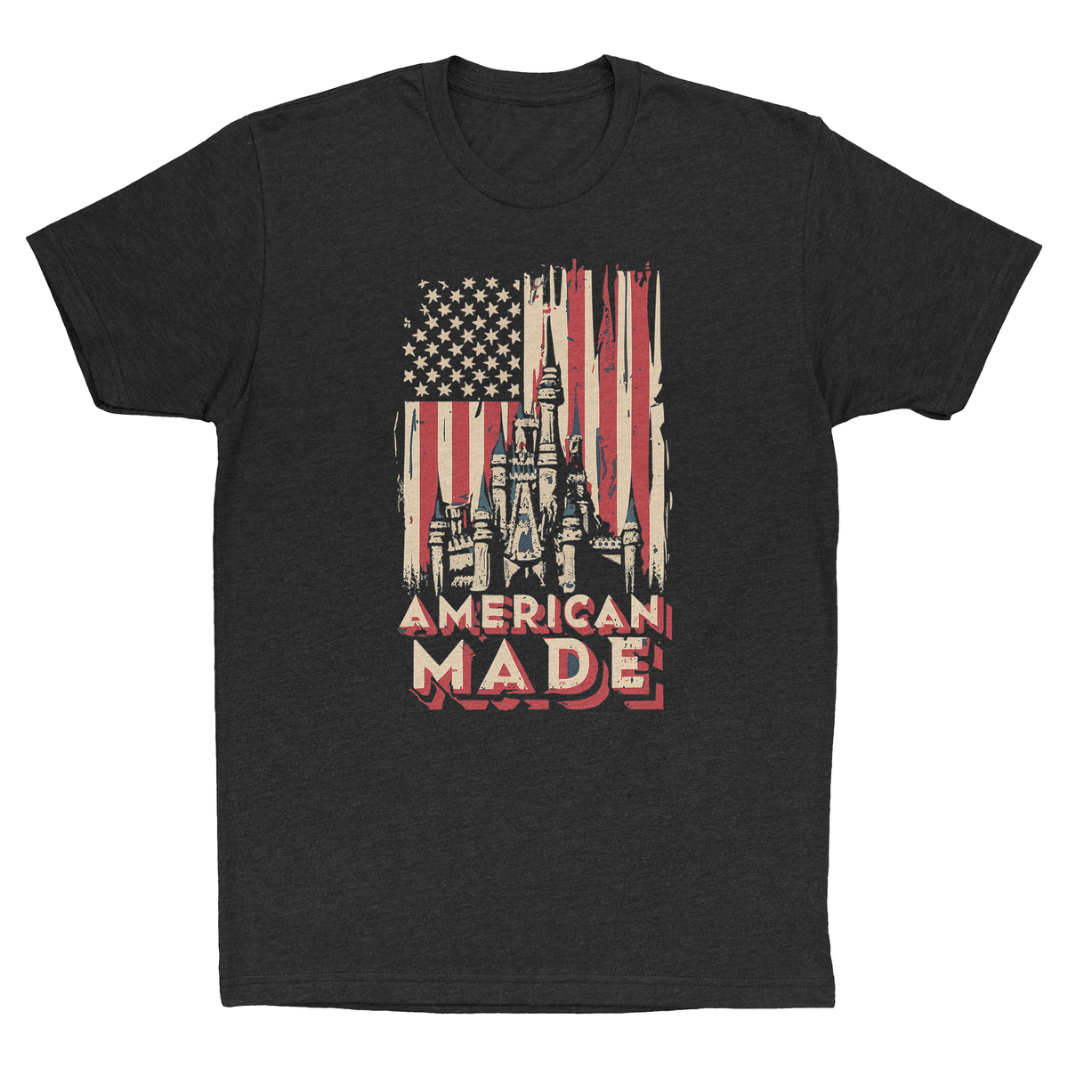 American Made Castle Next Level T-Shirt