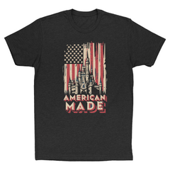 American Made Castle Next Level T-Shirt