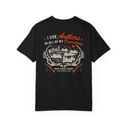 Gaston I Use Antlers - 100% Cotton